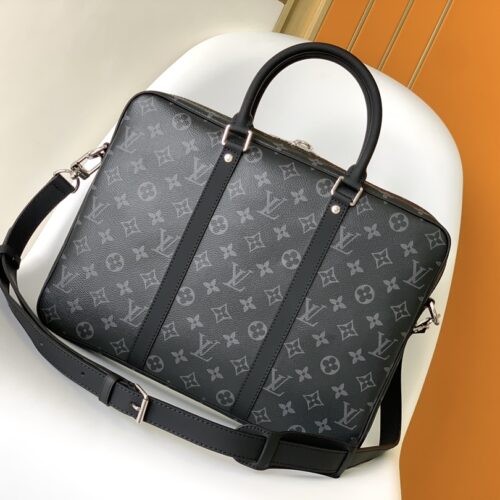 High Quality Luxury Louis Vuitton Porte Documents Voyage PM Damier Graphite N41478 Blv866 product detail