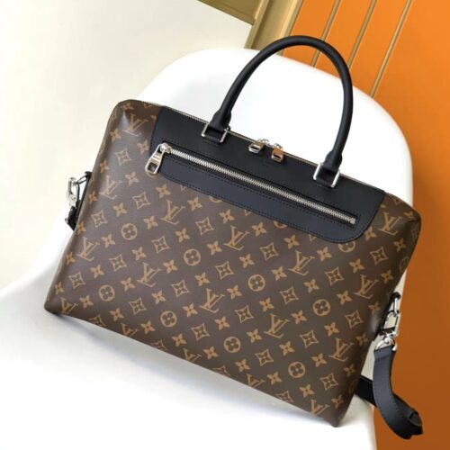 High Quality Luxury Louis Vuitton Porte-Documents Voyage PM M54109 Mono Brown alternate view