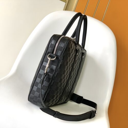 High Quality Luxury Louis Vuitton Porte-Documents Voyage PM N41478 Grey Plaid alternate view