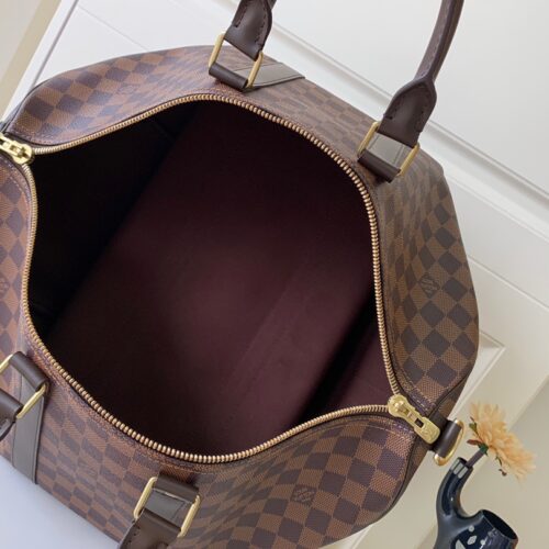 LOUIS VUITTON Boston Bag Damier Keepall Bandouliere 55 N41414 EbeneMen’s Women’s product photo 8