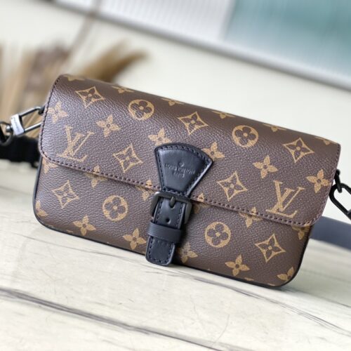 High Quality Luxury Louis Vuitton Montsouris Wearable Wallet M83567