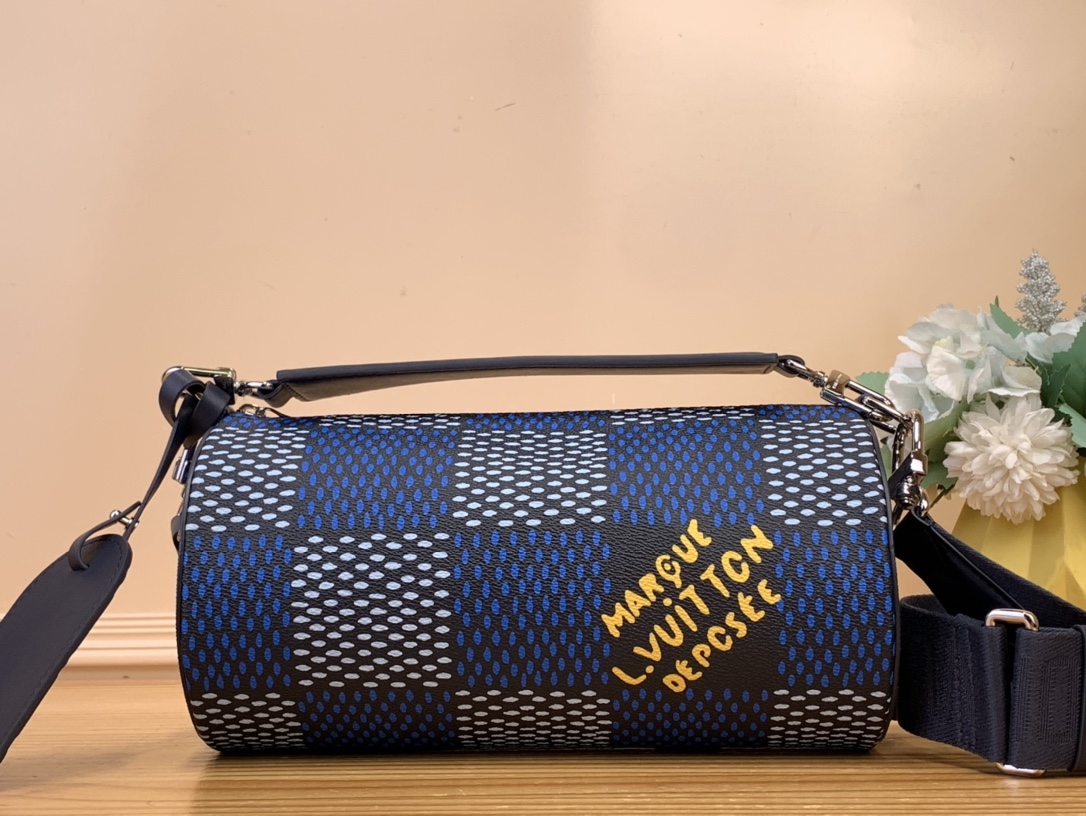 High Quality Luxury Louis Vuitton Soft Polochon PM N40695