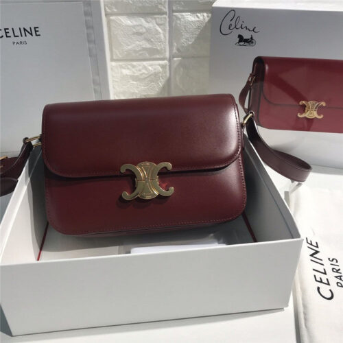 High Quality Luxury Celine Triomphe Medium