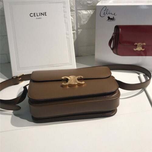 High Quality Luxury Celine Triomphe Medium Bag product detail