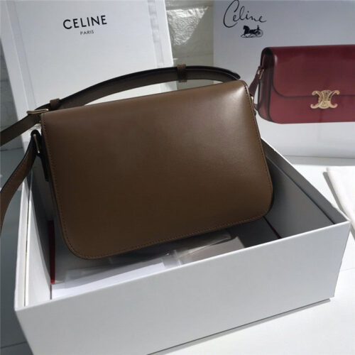 High Quality Luxury Celine Triomphe Medium Bag alternate view