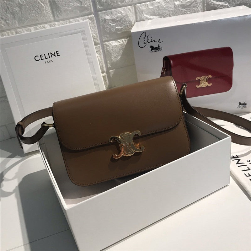 High Quality Luxury Celine Triomphe Medium Bag