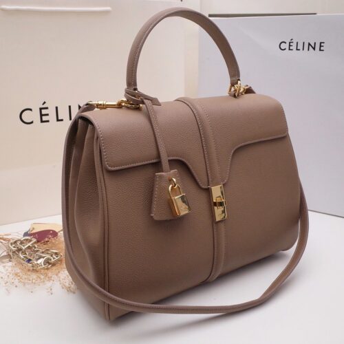 High Quality Luxury Celine Medium 16 Bag In Satinated Calfskin product detail