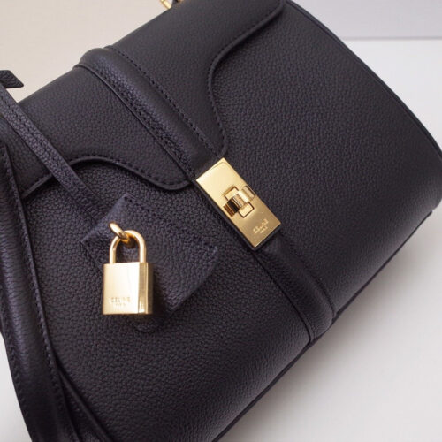 High Quality Luxury Celine Small 16 Bag In Satinated Calfskin product detail