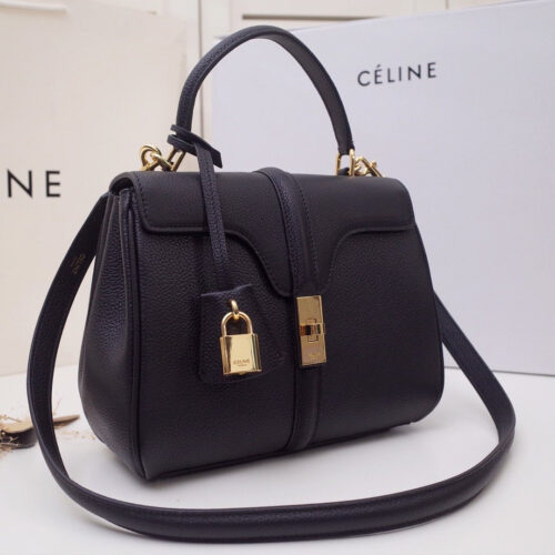 High Quality Luxury Celine Small 16 Bag In Satinated Calfskin product detail