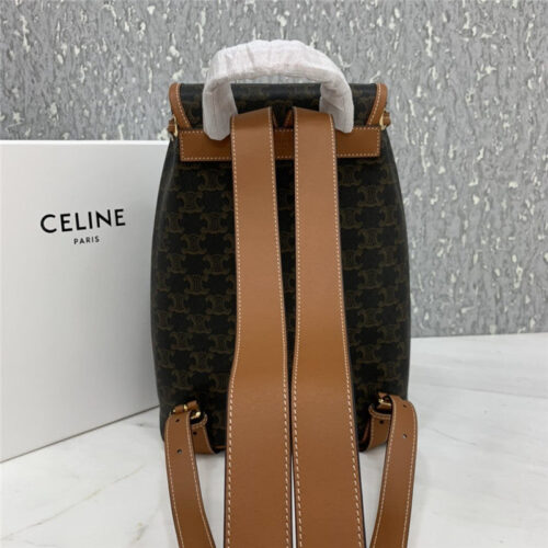 High Quality Luxury Celine Triomphe Canvas Backpack alternate view