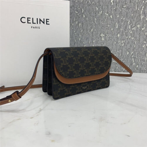 High Quality Luxury Celine Triomphe Canvas Handbag product detail