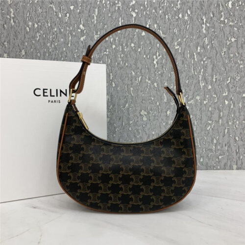 High Quality Luxury Celine Ava Bag In Triomphe Canvas