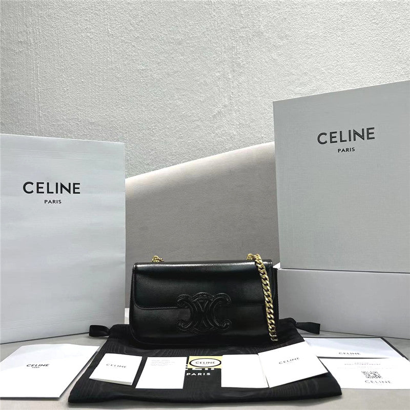 High Quality Luxury Celine Triomphe Chain Shoulder Bag – Style 24988