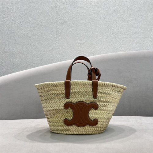 High Quality Luxury Celine Panier Triomphe Bag Medium product detail