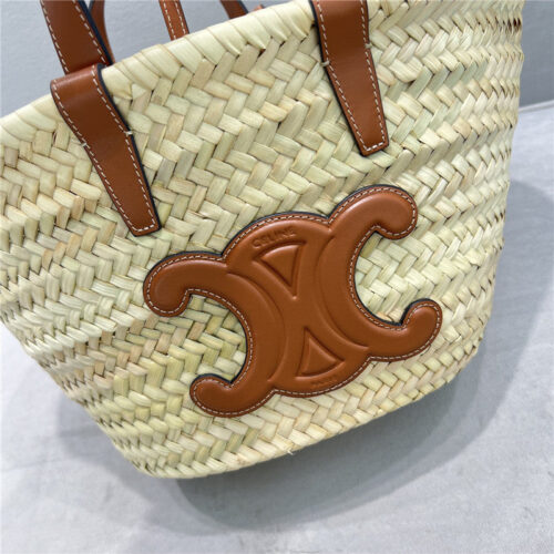 High Quality Luxury Celine Panier Triomphe Bag Medium product detail