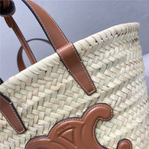 High Quality Luxury Celine Panier Triomphe Bag Medium product detail