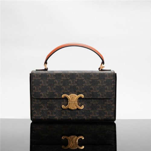 High Quality Luxury Celine Box Triomphe Bag – Style 24717