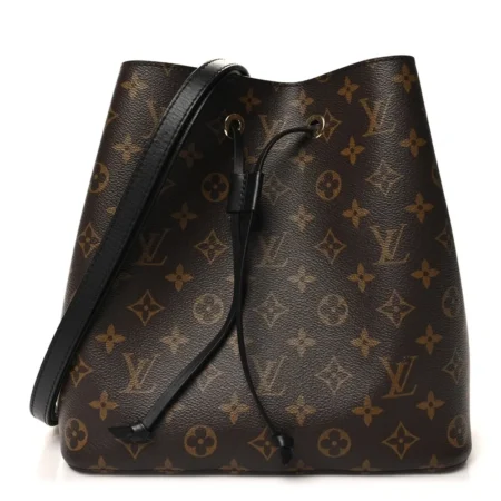 Superfake Handbags: Louis Vuitton Black Monogram Canvas NeoNoe MM