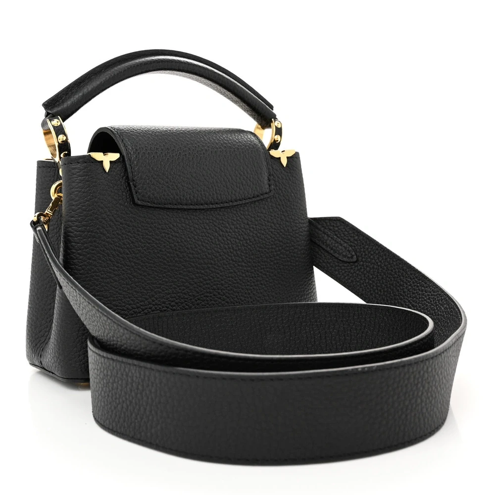 Louis Vuitton Black Taurillon Leather Replica Superfake Handbag - Image 8