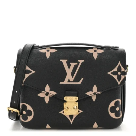 Superfake Louis Vuitton Black Beige Monogram Empreinte Bag
