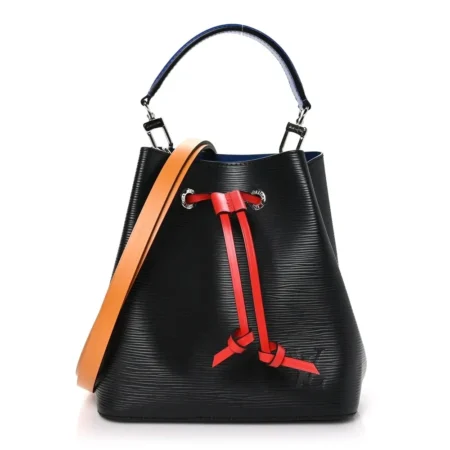 Superfake Handbags: Louis Vuitton Black/Safran NeoNoe BB Replica