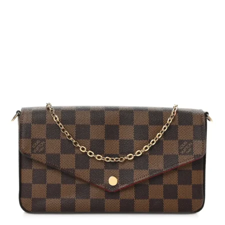 Superfake Louis Vuitton Damier Ebene Pochette Felicie Wallet