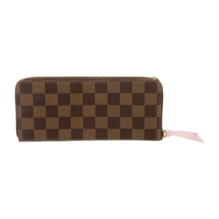 Louis Vuitton Damier Ebene Replica Wallet Mirror Quality Details