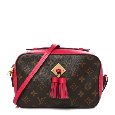 Louis Vuitton Freesia Monogram Canvas Saintonge Brass Hardware Luxury Reps