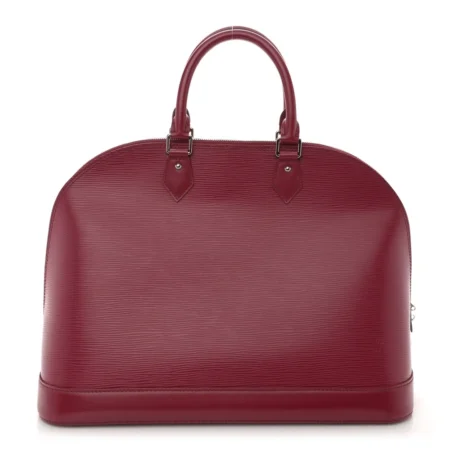 Mirror Quality Louis Vuitton Fuchsia Epi Leather Alma GM Replica