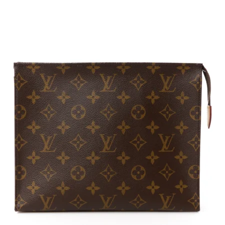 Replica Handbags – Louis Vuitton Monogram Pouch in Mirror Quality