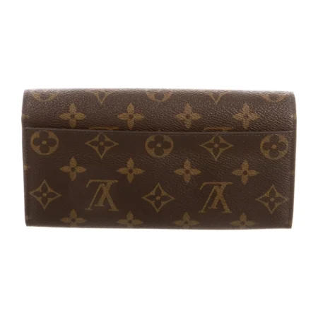 Superfake Louis Vuitton Wallet in Monogram Canvas and Gold