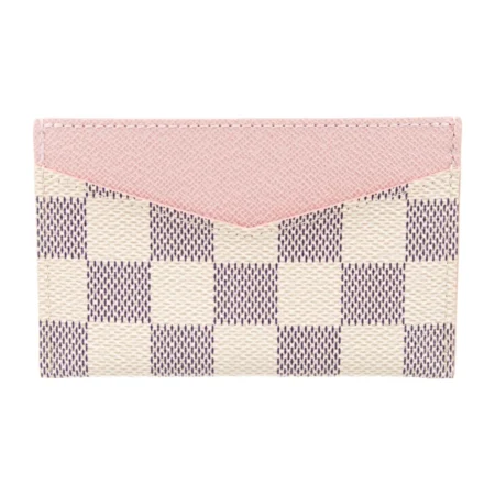 Replica Louis Vuitton Card Holder Neutrals Damier Azur Canvas