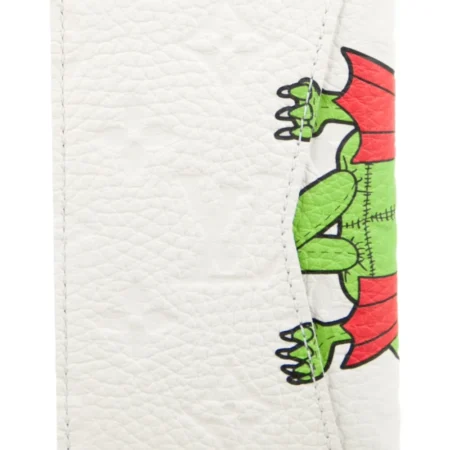 1:1 Mirror Quality Louis Vuitton White Calfskin Small Wallet