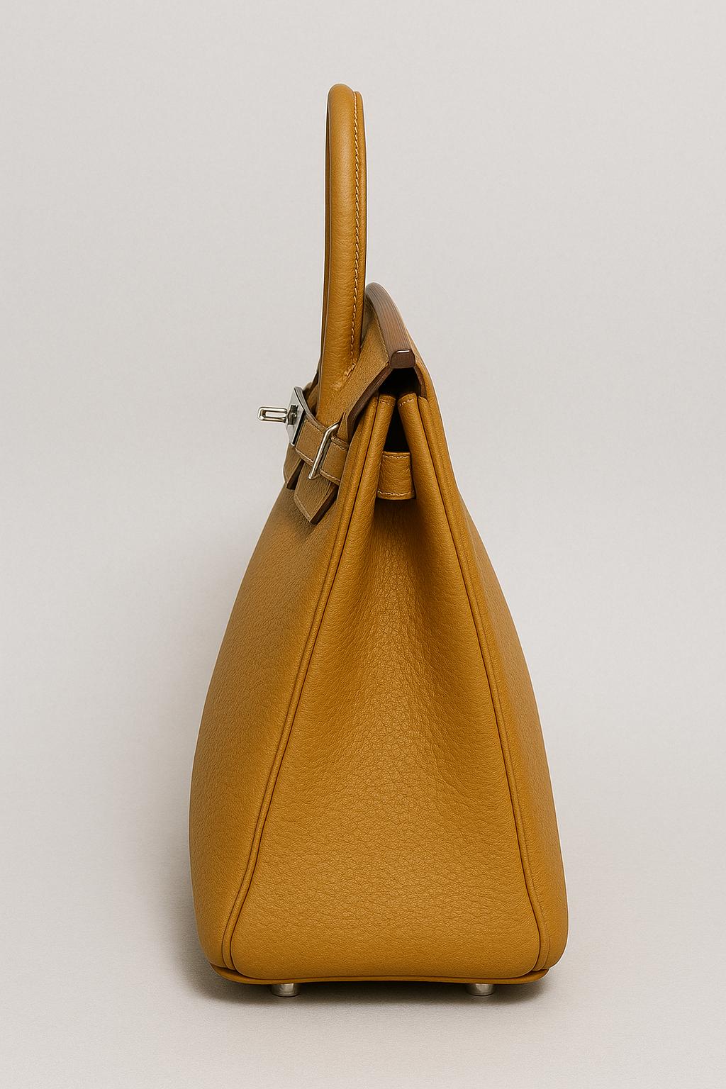 HERMES BIRKIN GOLD TAURILLON CLEMENCE LEATHER - Image 6