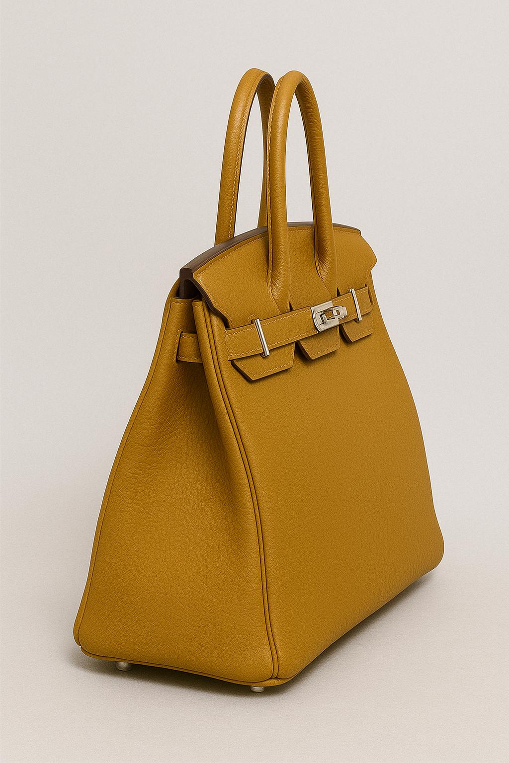HERMES BIRKIN GOLD TAURILLON CLEMENCE LEATHER - Image 4