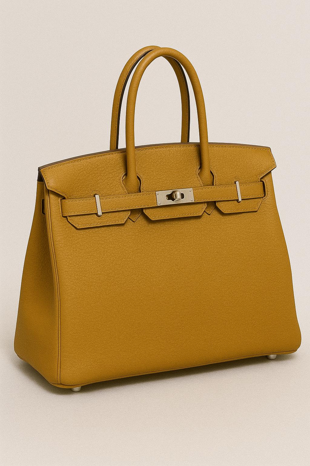 HERMES BIRKIN GOLD TAURILLON CLEMENCE LEATHER - Image 3