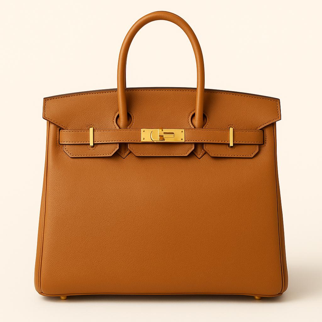 Hermes Birkin Gold Chevre Mysore Leather Full Handmade Top Tier Copy