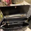 Chanel Shopping Handbags Woman’s Black Leather 33x23x11cm product view 4