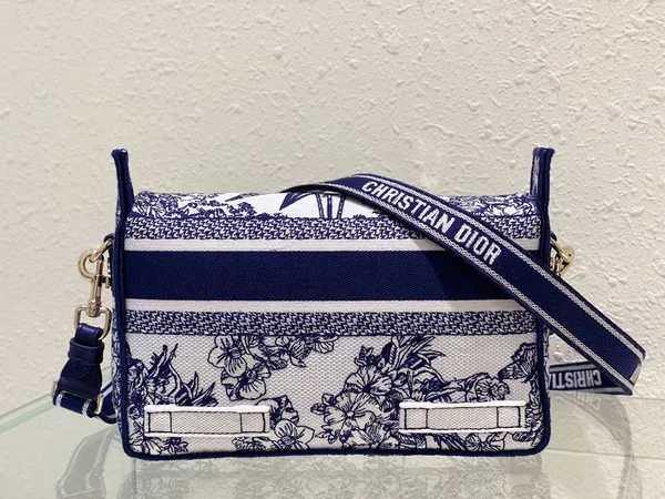 Dior Camp Women’s Premium Handbag Canvas Pattern 25x15x8cm product view 7