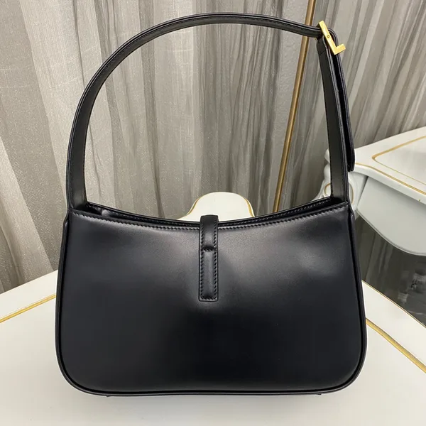Saint Laurent le 5 a 7 mini hobo bag – Black product view 3