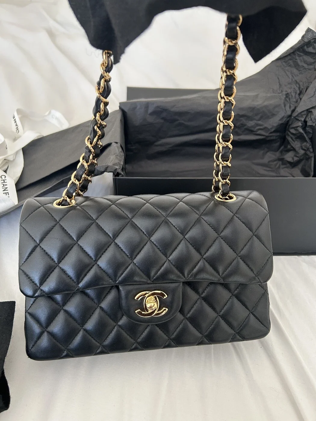 Chanel Classic Flap Medium Smooth Leather Bag
