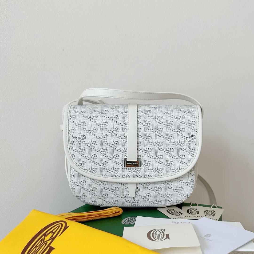 Goyard White Handbag Crossbody Women’s 22x16x7cm product view 1