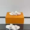 Louis Vuitton Men White Multicolor Pattern Leather Sandals product view 4