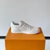 Louis Vuitton Men White Leather Sneakers product view 6