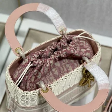 Dior Lady  Wicker Bag (high-end grade) product view 3
