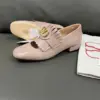 Valentino Women Blush Pink Leather Fringe Loafers product view 6