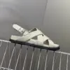 Hermès Women Light Gray Leather Sandals product view 6