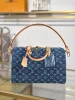 Louis Vuitton Monogram Denim Speedy Soft 30 bag product view 1