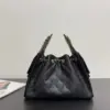 Chanel 25 Small Black Caviar Leather Gold Hardware Bag product view 3