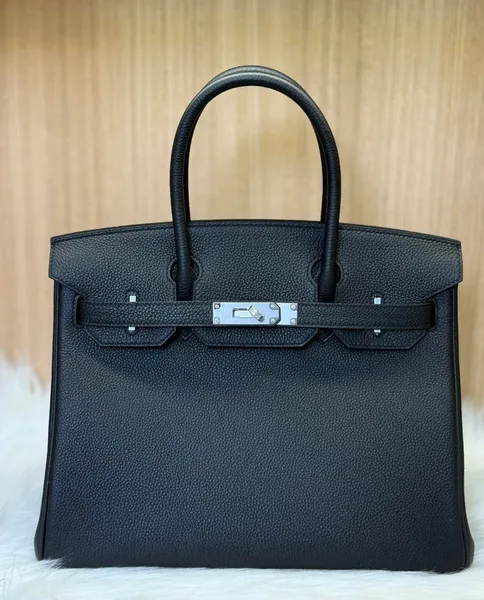 Hermès Birkin 25 Black Togo Leather With Palladium Hardware Bag product view 1